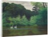 l'Ile du Lac Saint-James, 1922 by Felix Edouard Vallotton