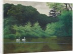 l'Ile du Lac Saint-James, 1922 by Felix Edouard Vallotton