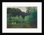 l'Ile du Lac Saint-James, 1922 by Felix Edouard Vallotton