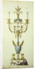 Design for a Gilt Bronze and Enamel Candelabrum by Jean Louis the Younger Prieur