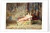 Harem Beauty, 1876 by Alexandre-Louis Leloir