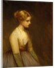 Study of a fair-haired beauty by Jean-Jacques Henner