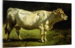 Cow in a Landscape by Friedrich Johann Voltz