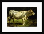 Cow in a Landscape by Friedrich Johann Voltz