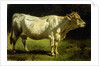 Cow in a Landscape by Friedrich Johann Voltz