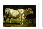Cow in a Landscape by Friedrich Johann Voltz