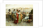 Flirtation by Henri-Victor Lesur