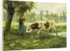 Cows at Pasture by Julien Dupre