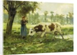 Cows at Pasture by Julien Dupre