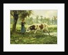 Cows at Pasture by Julien Dupre