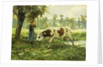 Cows at Pasture by Julien Dupre