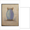 Design for an oviform blue vase, House of Carl Faberge by School European