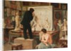 My Father's Studio by Edouard-Joseph Dantan