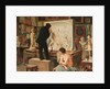 My Father's Studio by Edouard-Joseph Dantan