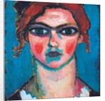 Young Woman With Green Eyes, c.1910 by Alexej von Jawlensky