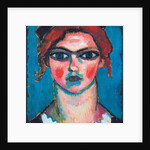 Young Woman With Green Eyes, c.1910 by Alexej von Jawlensky