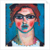 Young Woman With Green Eyes, c.1910 by Alexej von Jawlensky