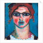Young Woman With Green Eyes, c.1910 by Alexej von Jawlensky