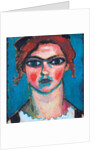 Young Woman With Green Eyes, c.1910 by Alexej von Jawlensky