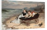 What Are The Wild Waves Saying? by Charles Wynne Nicholls