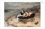 What Are The Wild Waves Saying? by Charles Wynne Nicholls