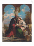 Abelard and Heloise on a terrace, 19th century by Charles Lock Eastlake