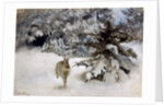 A Hare in the Snow, 1927 by Bruno Andreas Liljefors