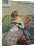 Woman Sewing by Henri Lebasque
