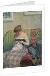 Woman Sewing by Henri Lebasque