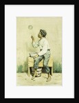 Black Boy Blowing Bubbles, 1887 by George Harvey