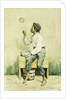 Black Boy Blowing Bubbles, 1887 by George Harvey