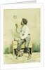 Black Boy Blowing Bubbles, 1887 by George Harvey