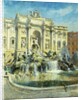Trevi Fountain, Rome by Colin Campbell Cooper