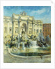Trevi Fountain, Rome by Colin Campbell Cooper