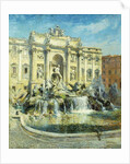 Trevi Fountain, Rome by Colin Campbell Cooper