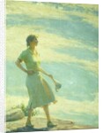 Walking on the Cliff, 1935 by Charles Courtney Curran