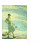 Walking on the Cliff, 1935 by Charles Courtney Curran