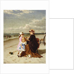 At the Seashore, 1881 by Samuel S. Carr