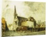 Cathedral in Paris by Frank Myers Boggs
