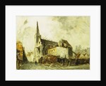 Cathedral in Paris by Frank Myers Boggs