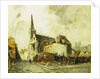 Cathedral in Paris by Frank Myers Boggs
