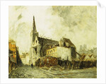 Cathedral in Paris by Frank Myers Boggs