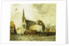Cathedral in Paris by Frank Myers Boggs