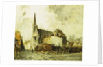 Cathedral in Paris by Frank Myers Boggs