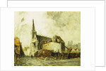Cathedral in Paris by Frank Myers Boggs
