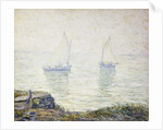Sailboats by Ernest Lawson