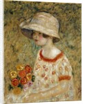Portrait of Frances Kilmer by Frederick Carl Frieseke