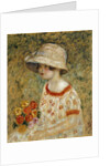 Portrait of Frances Kilmer by Frederick Carl Frieseke