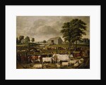A Pennsylvania Country Fair, 1824 by John Archibald Woodside
