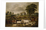 A Pennsylvania Country Fair, 1824 by John Archibald Woodside
